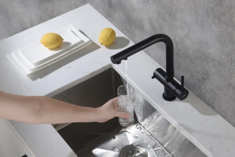 Bateria trójdrożna Apala czarny mat Blue Water Bateria trójdrożna Apala czarny mat Blue Water