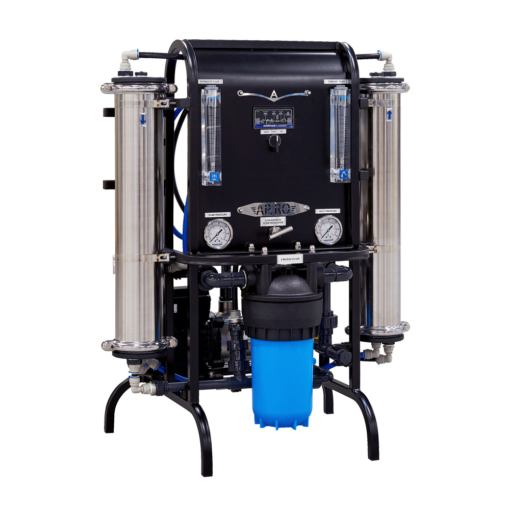Stacja uzdatniania wody Aquaphor Apro M Series. Wydajność 150 l/h. Odwrócona osmoza półprzemysłowa. Stacja uzdatniania wody Aquaphor Apro M Series. Wydajność 150 l/h. Odwrócona osmoza półprzemysłowa.