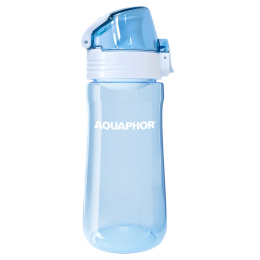 Butelka do wody 0,55l Aquaphor - niebieska