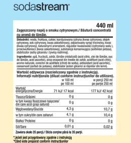 Koncentrat SodaStream 440ml - Lemoniada