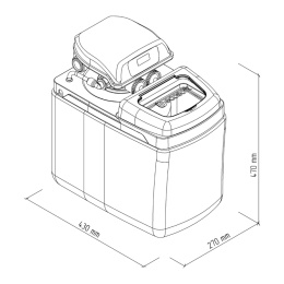 Zmiękczacz wody Ecosoft Pink 100